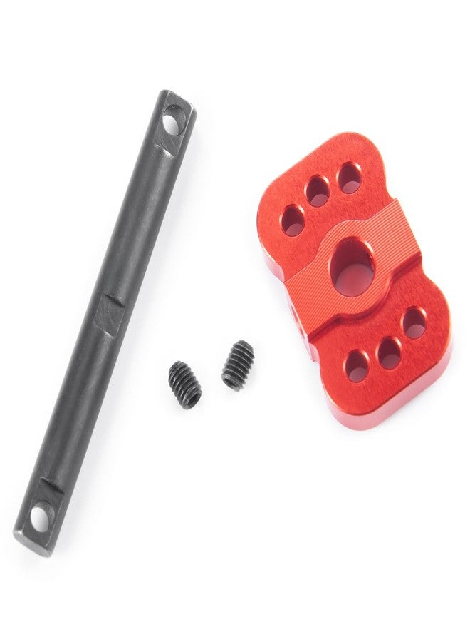 JGGZONE Aluminum Differential Locker Spool Diff Case Mounts for 1/10 Scale Tra-xxas Slash 2WD Rustler Stampede VXL Bandit Car Truck Upgrades Parts (Red) - Image 4